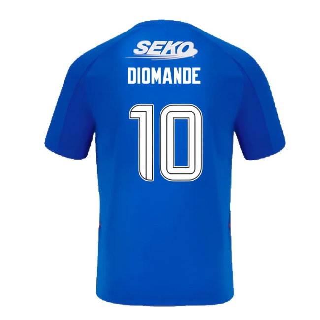 2024-2025 Rangers Home Shirt (Diomande 10)-SoccerKits Hub | Buy Soccer Jerseys Online